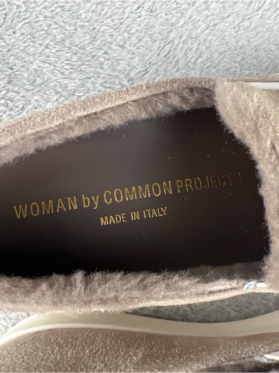 Common Projects 35mm Suede Shearling Slip On Sneaker Women 38 7.5 Shoes Sneakers main image 5